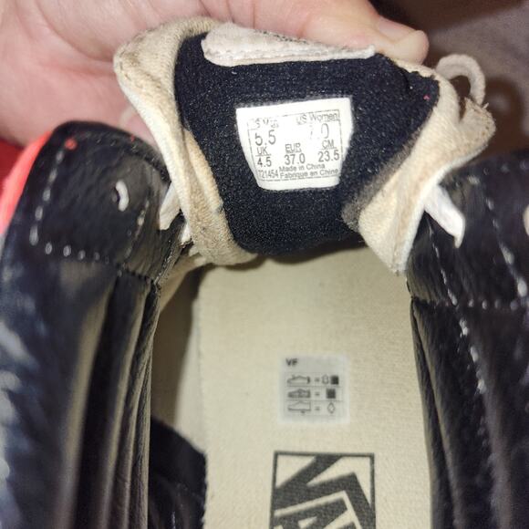 VANS OFF THE WALL EUC WOMEN'S SIZE 7 SK 8 HI TOP  RALLY SNEAKERS - Picture 10 of 13